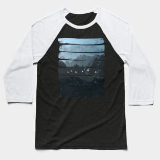 Blue Ridge Mountains - Appalachian Baseball T-Shirt